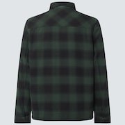 Alpine Plaid Reversible Jacket - Hunter Green
