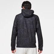 All Over Space Hoodie - Black Space Camo
