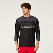 Seeker '75 LS Jersey - Blackout