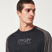 Factory Pilot Mtb Ls Jersey II - Black/Forged Iron