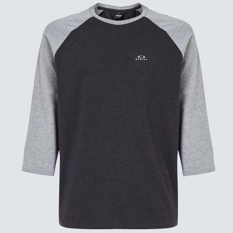 Relax Raglan 3/4 Tee - Double Gray Heather