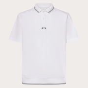 O-Sync Pack Abstract Hem Polo - White