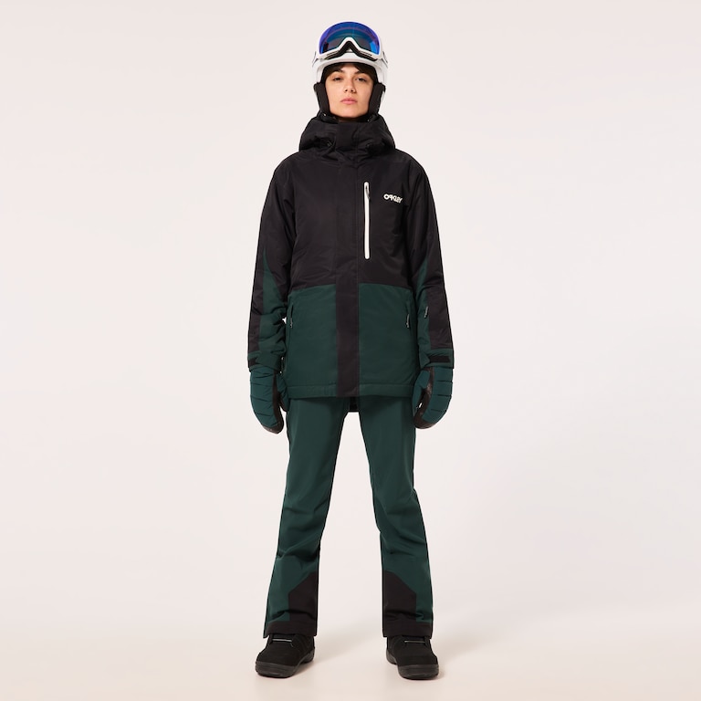 Wmns Tnp Tbt Insulated Jacket - Black/Hunter Green