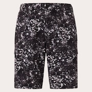 Skull Bloom Quartz Shorts - Black Print