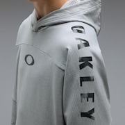 Striking Matelasse Hoodie - New Athletic Grey