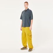 Poplin SS Shirt - Dark Slate