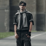 Oakley X Hypegolf Driven Tee - Dark Chrome