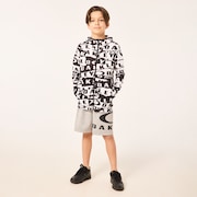Enhance Knit Hoody Jacket Ytr 7.0 - White Print