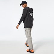 Palms B1B Fz Sweatshirt - Dark Gray Heather