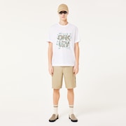 B1B Coral Tee - White