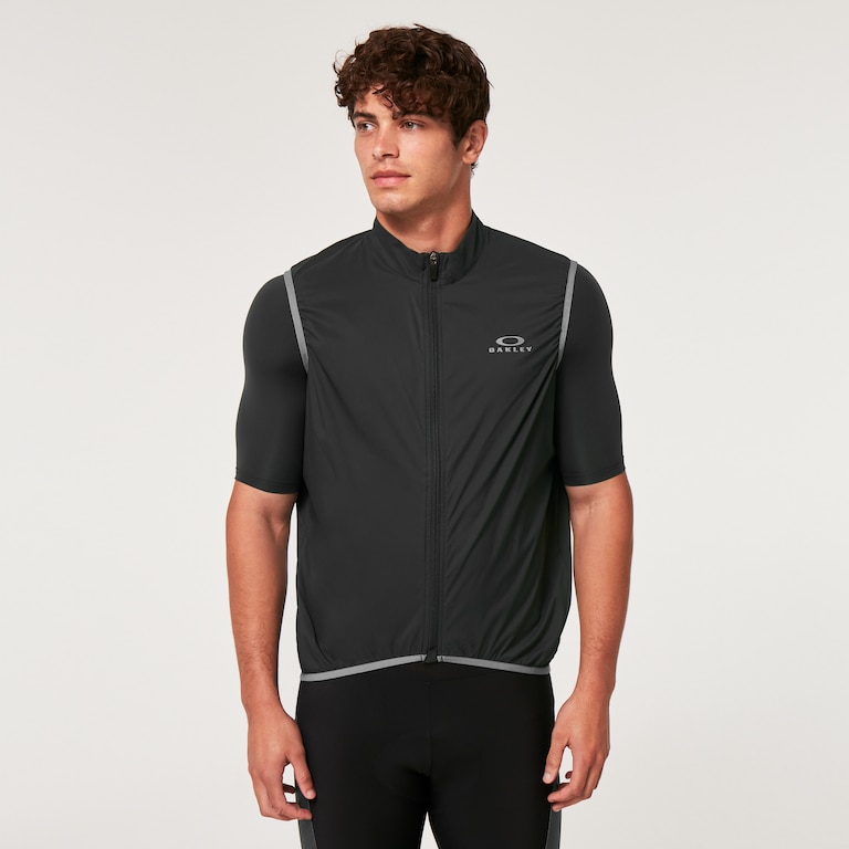 Endurance Packable Wind Vest - Blackout