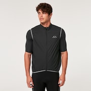 Endurance Packable Wind Vest - Blackout