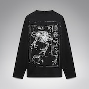 Animatronic Frog LS Tee - Pitch Black