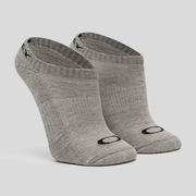Meia Oakley Bark Low Quarter - Stone Gray