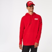 Freeride Fleece Hoodie - Red Line