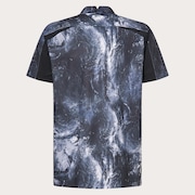 Skull Bold Omble Mock - Black Print