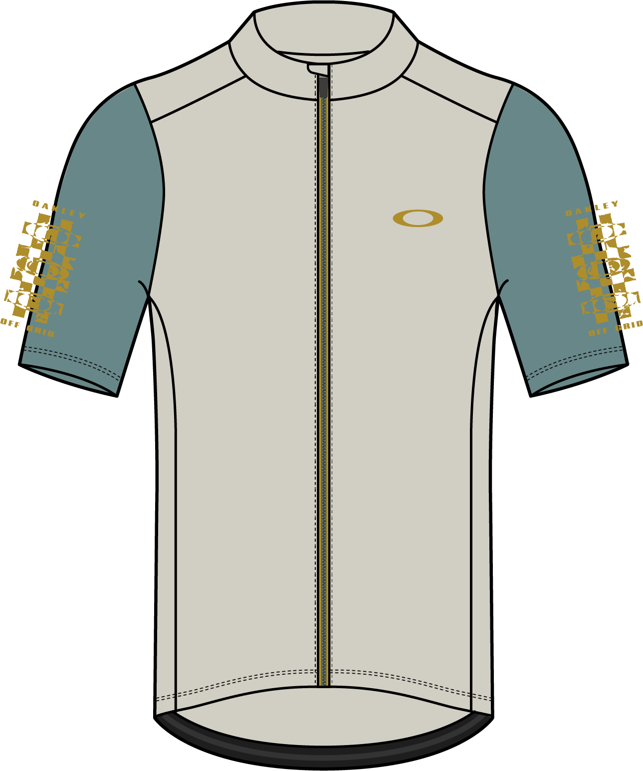 Oakley Off Grid Jersey 2.0 in Mist | Oakley® US