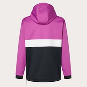 Tnp Nose Grab Softshell Hoodie - Blackout/Ultra Purple