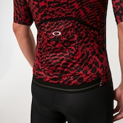 Endurance Dazzle Camo Jersey - Abstract Redline/Black