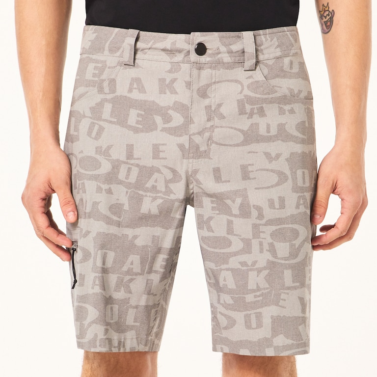 Golf Transition Ransom Short - Collage Gray