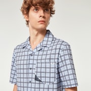 Sun Shirt Reduct - Check Lilac