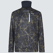 Oakley Crack Mx Hi-Neck Ls Shirt - Black Print