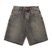 Bermuda Masc Mod Distressed Denin Shorts Piet - New Khaki