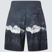 Whitewash 20" Boardshort - Uniform Gray Wave