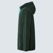 Dawny 1/4 Zip Hoodie - Hunter Green