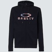 Bark FZ Hoodie 2.0 - Black/American Flag