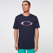 Marbled Ellipse Tee - Fathom
