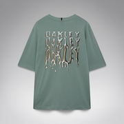 Stacked Metal Tee - Aviator Green
