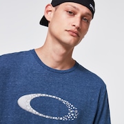 Cracks Ellipse Tee - Universal Blue Heather