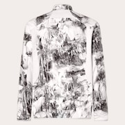 Latitude Arc Rc 1/4 Zip Fleece - Rocks Print Gray