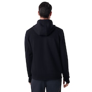 Hooded Scuba Fleece - Blackout