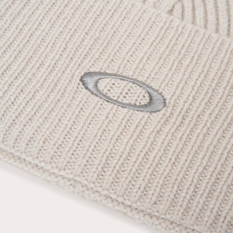 Ellipse Ribbed Beanie - Mist/Cement