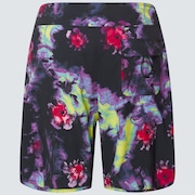 Floral Splash 19" Boardshort - Acid Flower Print