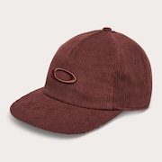 Ellipse Corduroy Hat - Grenache