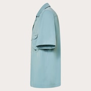 Cuban Collar SS Shirt - Pacific