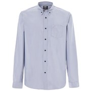 LS Solid Woven Shirt - Fathom