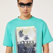 Enhance Qdc SS Tee Sunset 4.0 - Aqua Green