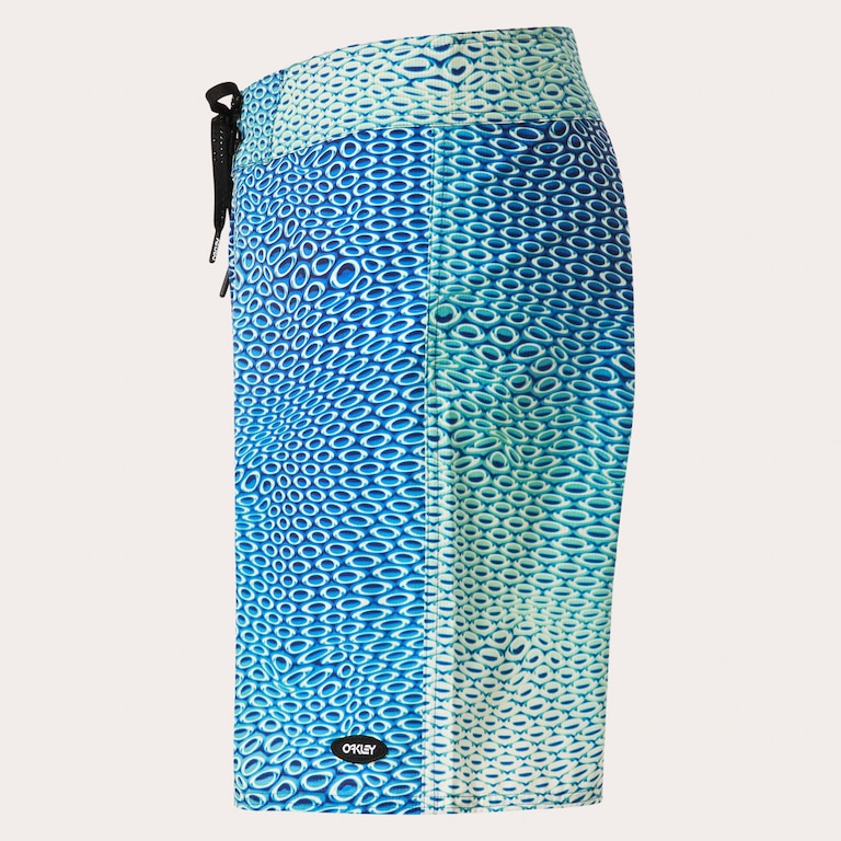 Cosmic Tides 18" Boardshort - Bubble Ellipse Green/Blue