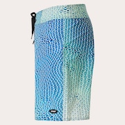 Cosmic Tides 18" Boardshort - Bubble Ellipse Green/Blue