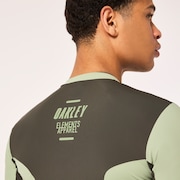Elements Point To Point Ls Jersey - New Dark Brush/New Jade