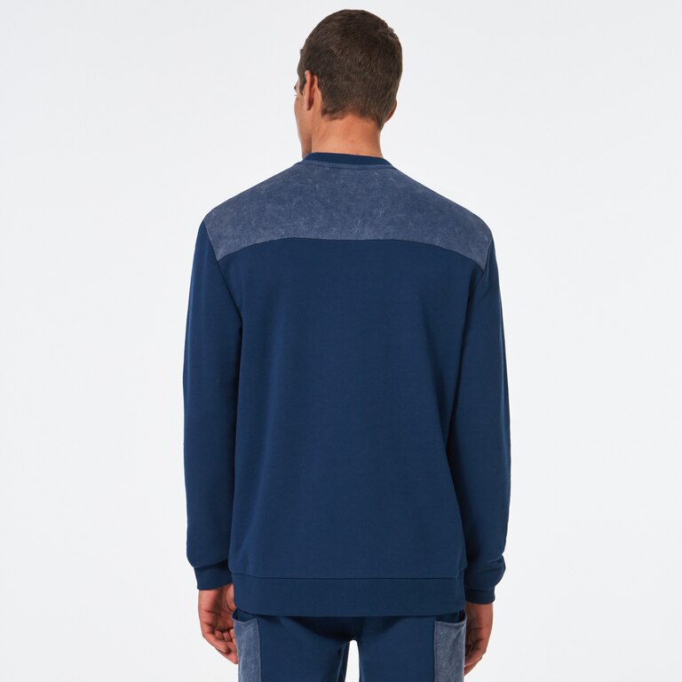 Soft Dye Crew Sweatshirt - Poseidon