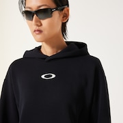 Radiant Peach Fleece Hoodie 10.0 - Blackout