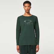 Wanderlust Ls Tee - Hunter Green