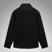 Off-Slope Solid Overshirt - Pitch Black