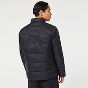 Tc Skull Puffy Jacket - Blackout