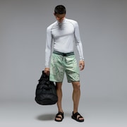 Camo Hibiscus Faded Green
